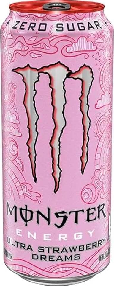 Energético Monster Ultra Strawberry Dreams 500ml Importado