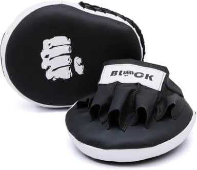 Genérico Manopla De Foco Aparador para Treino Muay Thai Boxe Durável 23cm x 19cm x 5cm Branco