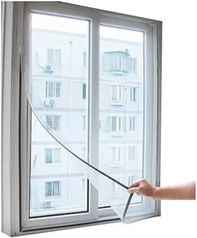 Tela Mosquiteiro Magnética para Janela Cortina de Proteção contra Insetos Mosquito 150cm X 180cm