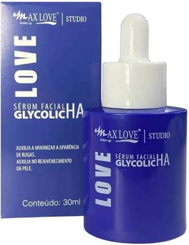Sérum Clareador Max Love - Uniformiza o Tom da Pele, Ação Antioxidante, Hidratante e Luminosidade Facial - 30ml