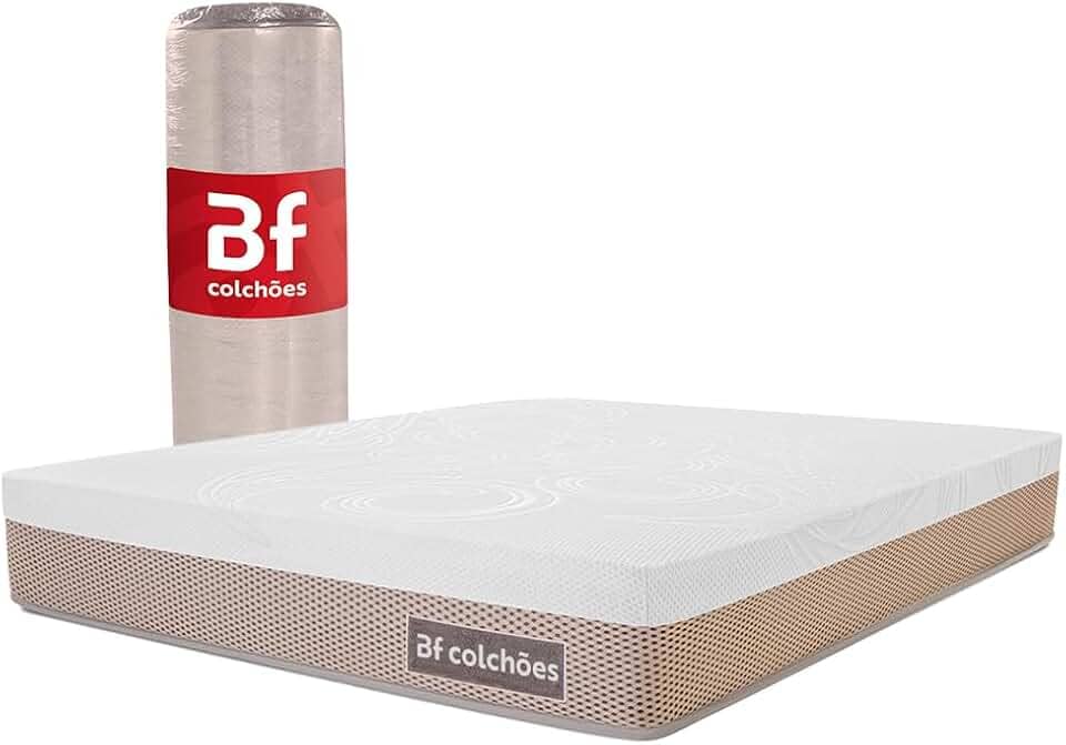 Colchão Queen Ortopédico a Vácuo Premium Original 158x198cm BF Colchões
