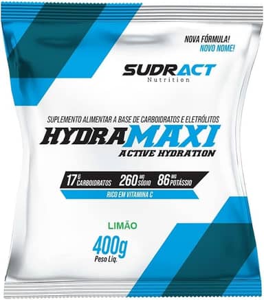 Sudract Hydramaxi Isotônico Em Pó - 400G Refil Limão - Nutrition