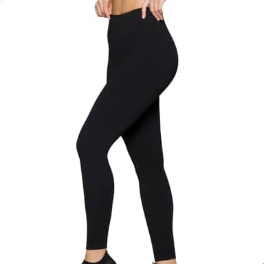 Calça Legging Academia Zero Transparências Sem Costura Cós Alto Microfibra Feminina Selene
