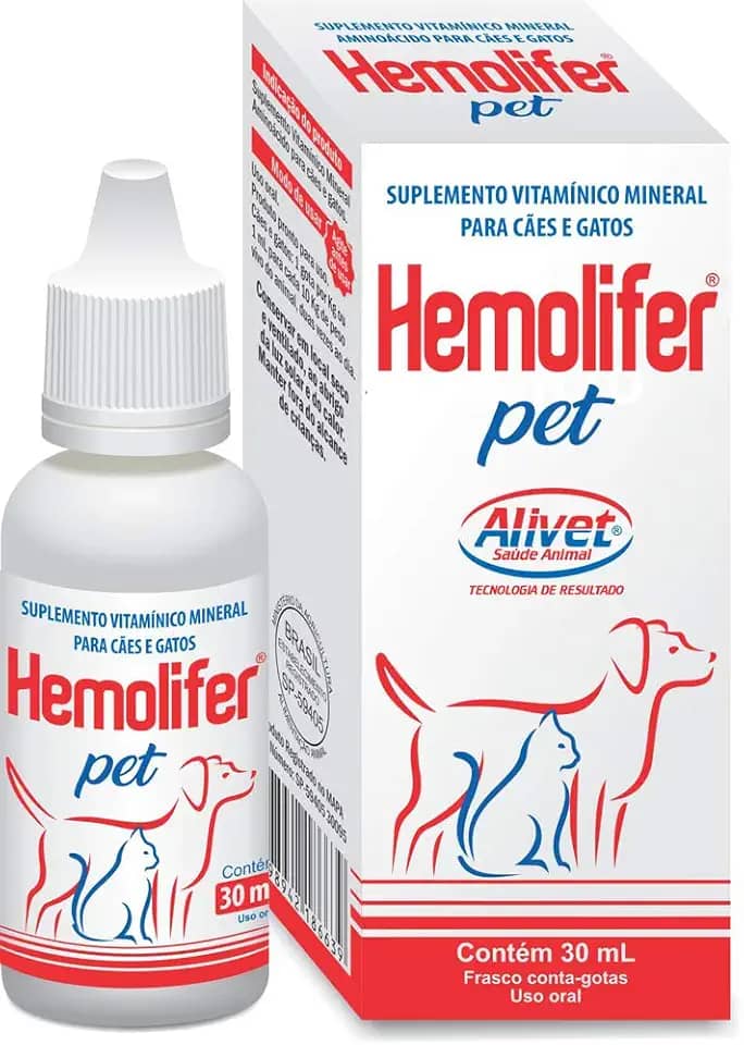 Alivet Hemolifer Pet Para Cães