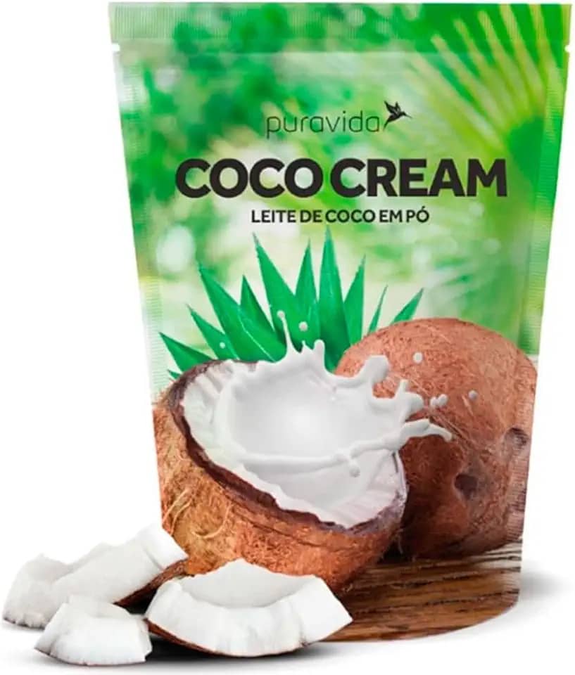 Puravida Leite de Coco em Pó Coco Cream Sem Açúcar 250g
