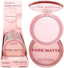 Pó Compacto Matificante Hbm402 Radiant Kiss Ruby Rose