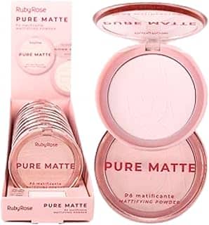 Pó Compacto Matificante Hbm402 Radiant Kiss Ruby Rose