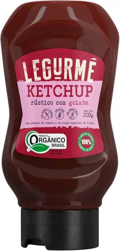 Legurmê Ketchup Orgânico Com Goiaba 200G