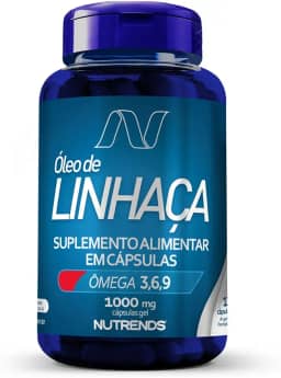 Nutrends Óleo De Linhaça 1000Mg 120 Cápsulas
