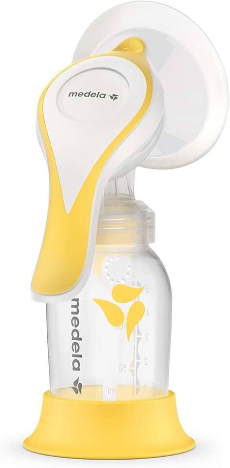 Medela Extrator Manual De Leite Materno 150 Ml Amarelo/Branco