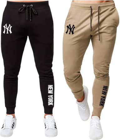 Kit duas Calças de Moletom Flanelada Quentinha NY