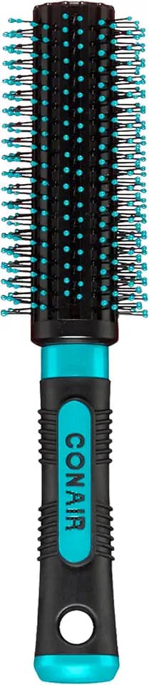 Conair Escova redonda Salon Results – Escova de cabelo com cerdas de nylon para pentear