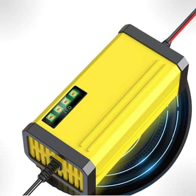 Carregador de Bateria Inteligente 12V 2A Bivolt para Carro e Moto - Pratiarejo®