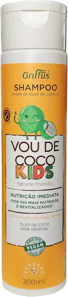 Griffus Shampoo Vou De Kids 300 Ml Cosméticos