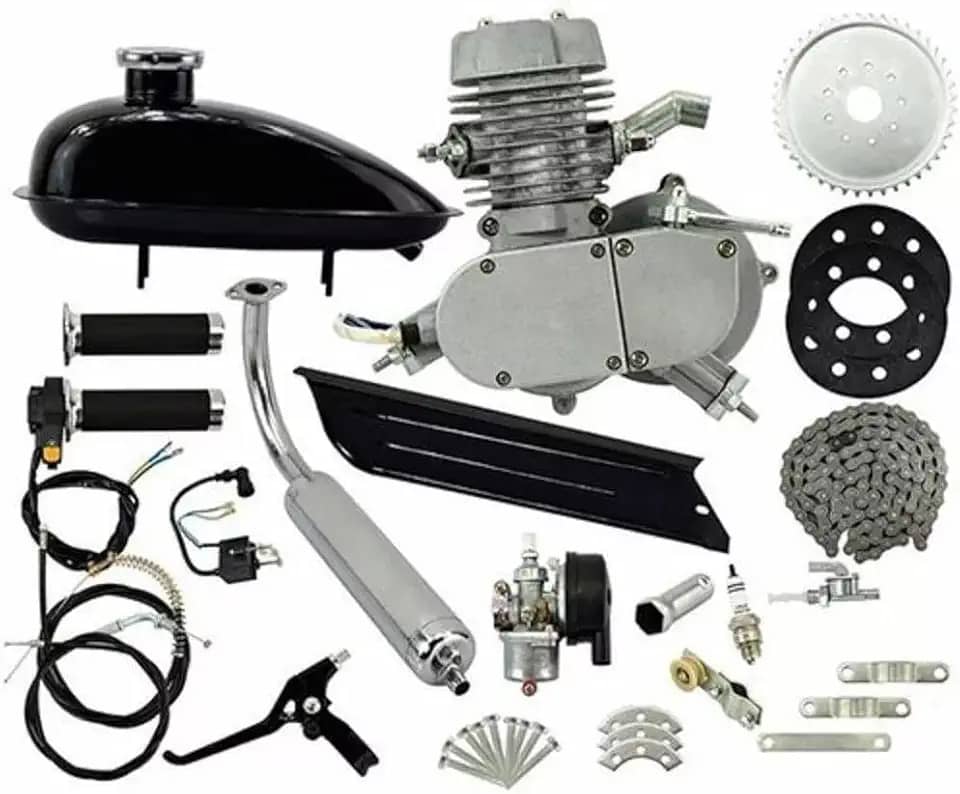 Motor Completo 80cc Para Bicicleta Top Performance 4º Geração