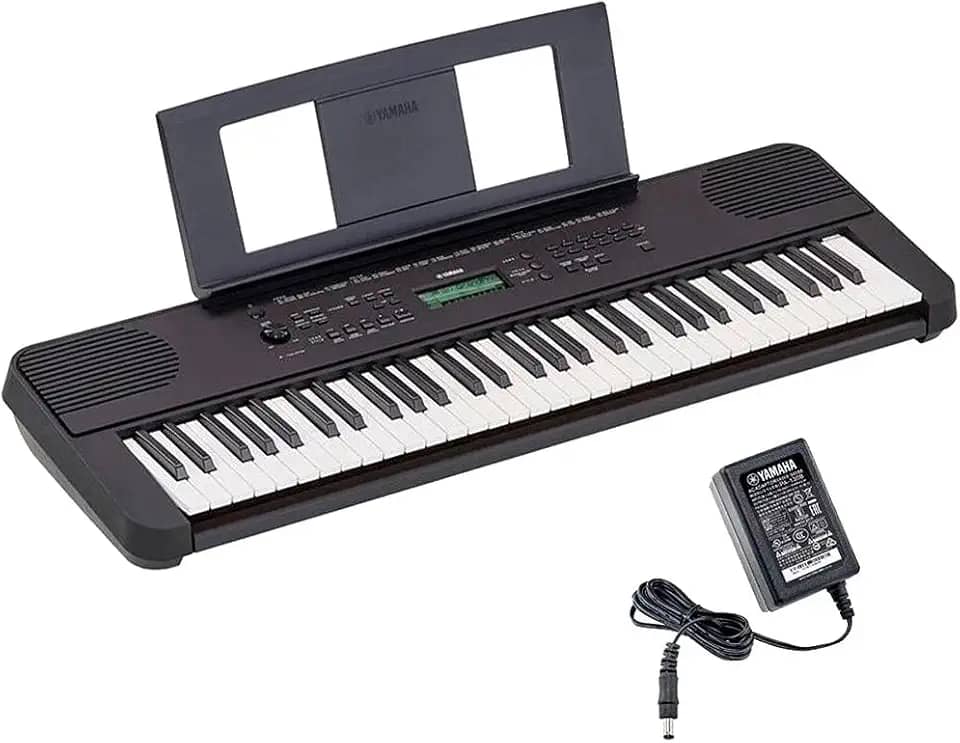 Teclado Arranjador 61 Teclas PSR E360 Preto com Fonte Bivolt Yamaha