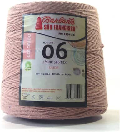 Barbante São Francisco N 6 705m Diversas Cores Disponiveis (NUDE)