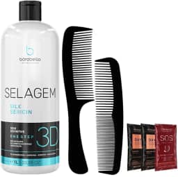 Selagem Capilar 3D SILK Profissional Borabella 1L