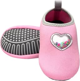 Sapatilha Infantil Coração Antiderrapante Conforto Menina Magicc Kids S112