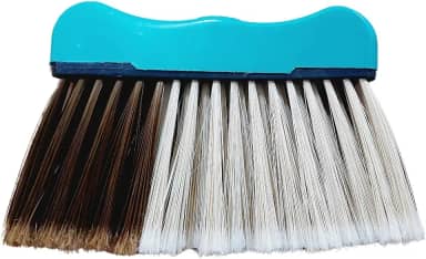 Vassoura para Porcelanato Prime Média Sem Cabo – Cerdas Macias para Limpeza Delicada