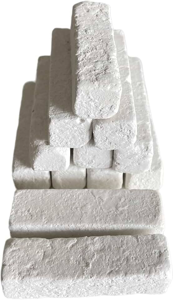 Giz Branco 1kg p/Sinuca Bilhar