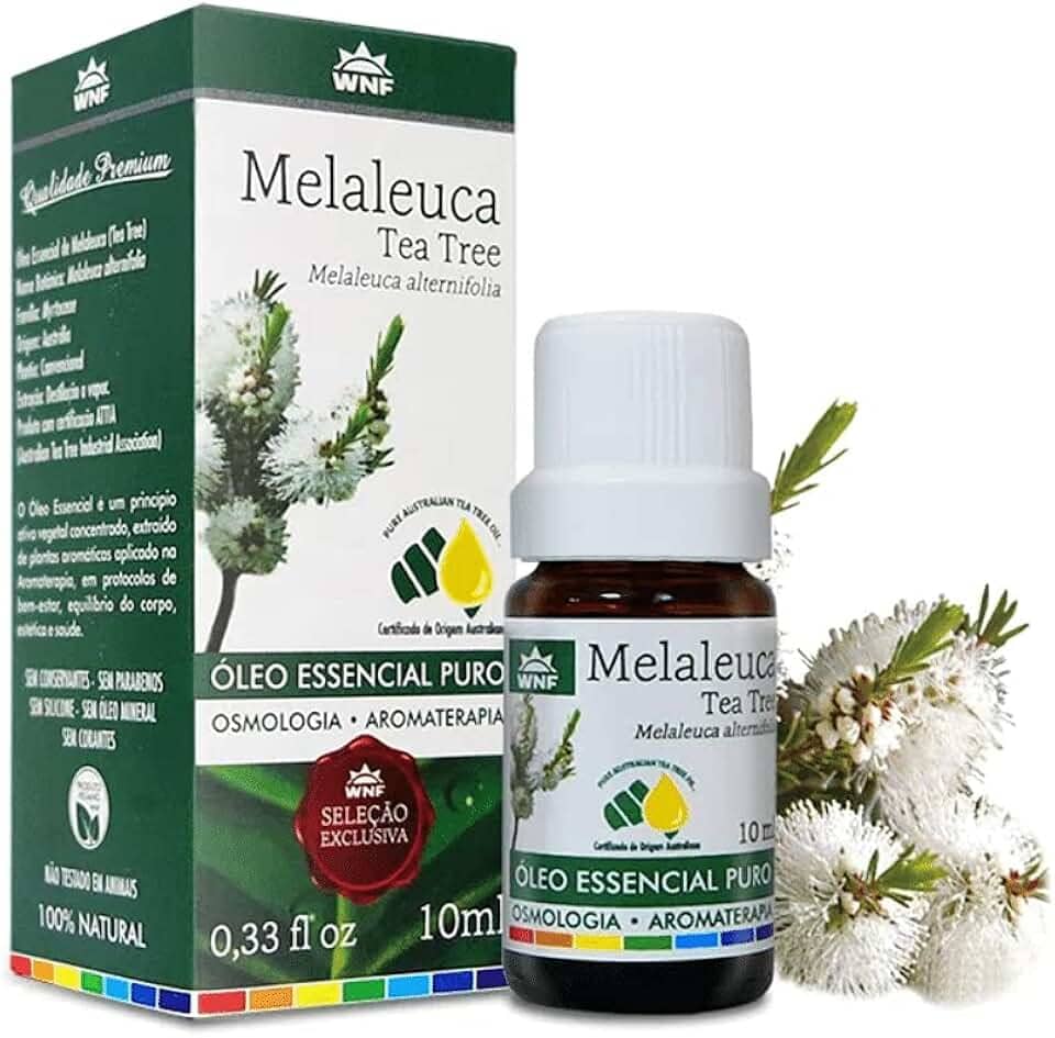 WNF Óleo Essencial Melaleuca 10 Ml - Melaleuca Alternifolia Wnf