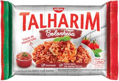 Talharim Sabor Bolonhesa Nissin 99g