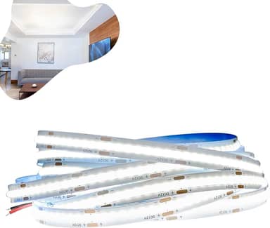 Fita Led 110v/220v Direta Cob Rolo 10m Não Usa Fonte (Branco Frio 220v)