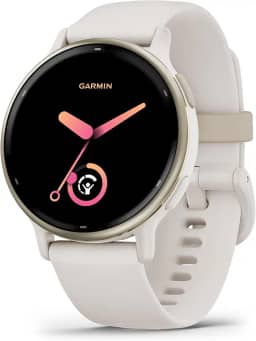 Garmin Relógio Vivoactive 5 Marfim 42mm com Monitor Cardíaco de Pulso e GPS