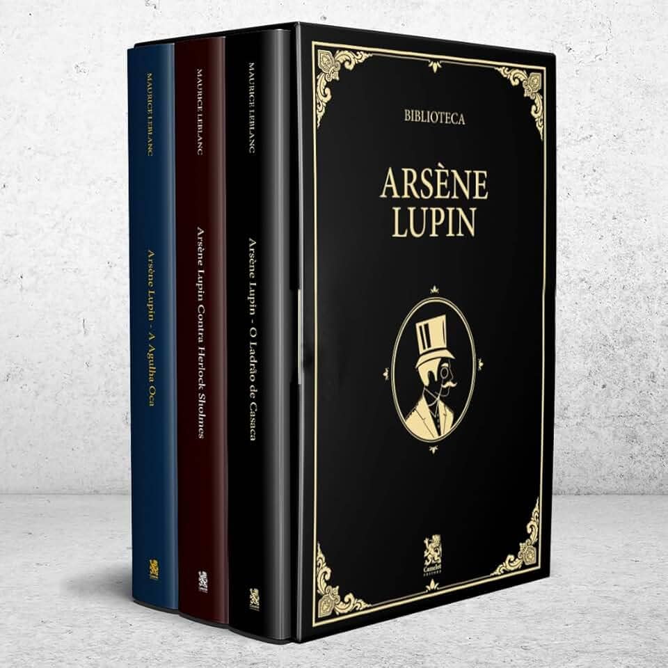 Biblioteca Arsène Lupin Volume 01 - Box com 3 Livros