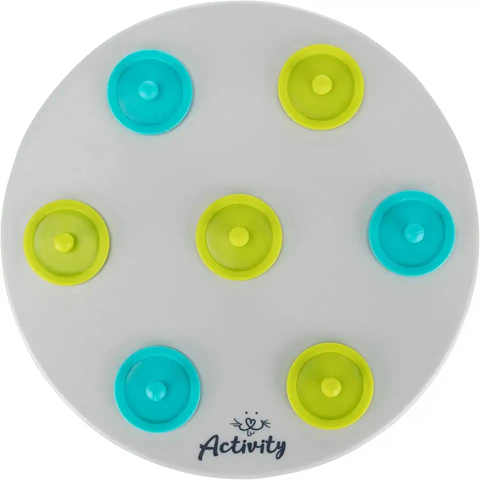 Trixie Tábua de Lanche de Coelho, Brinquedo Interativo, Quebra-Cabeça Para Animais Pequenos, Estimulação Mental Para Coelho, Furão e Chinchila