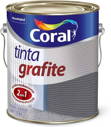Tinta Coral Grafite Escuro 3,6L Standard