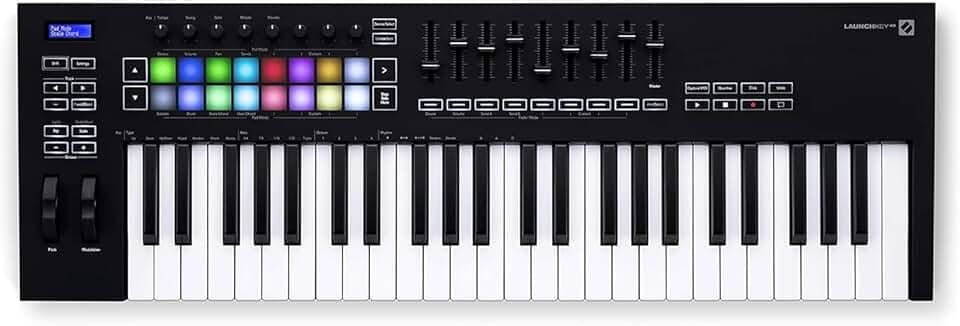 Novation Launchkey 49 MK3 Teclado Controlador USB com 49 teclas