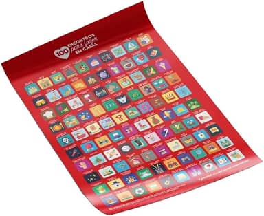 Pôster Raspadinha 100 Encontros para Casal - Presente Namorado