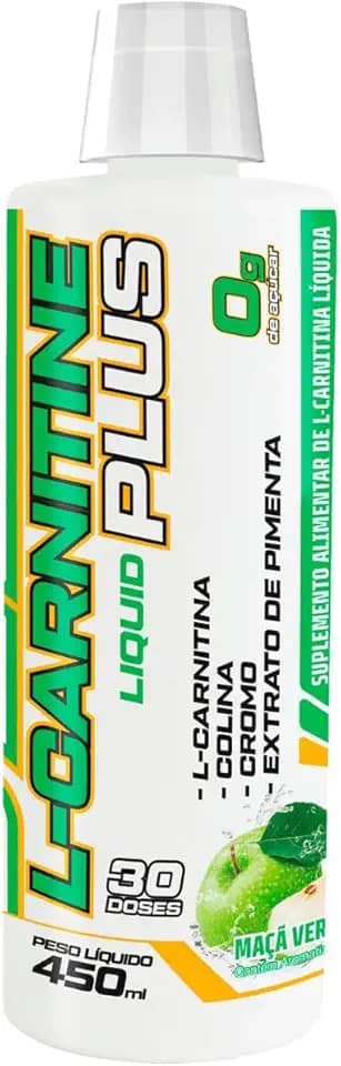 L Carnitine Plus 450ml Sabor Maça Verde - Adaptogen Science