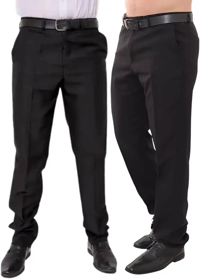 KIT Masculino 2 Peças - Calça Social Preto