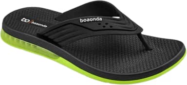 Chinelo Ortopedico Boaonda Masculino Esporao Macio - Preto