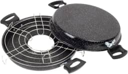 Churrasqueira De Fogão Antiaderente 25Cm Preto