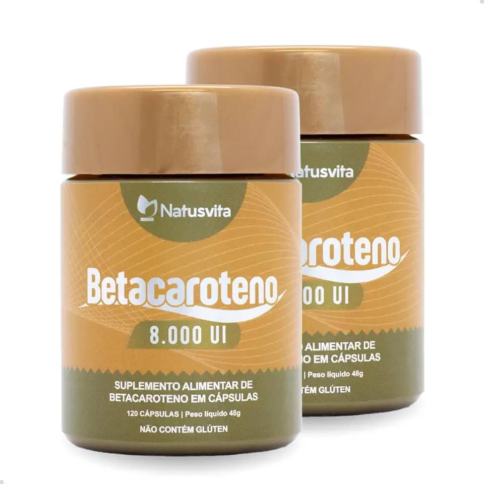 Kit 2und 240 cápsulas Betacaroteno 8.000 UI (8X + Concentrado)
