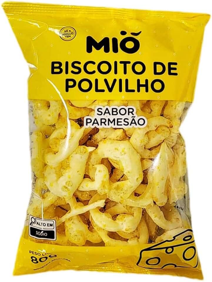 Biscoito Polvilho Mió Parmesão 80g