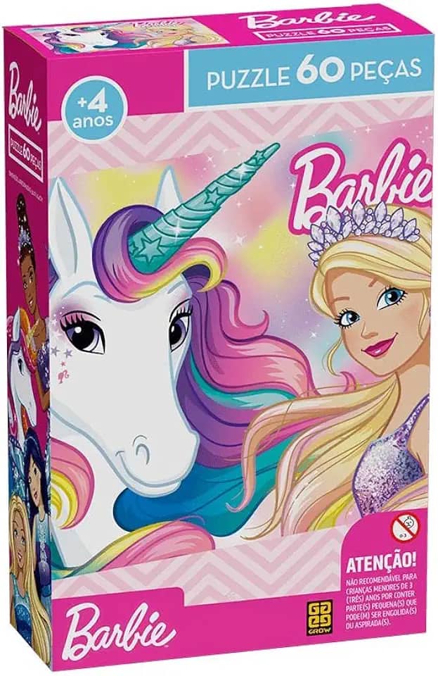 Quebra-cabeça 60 peças Barbie - Grow