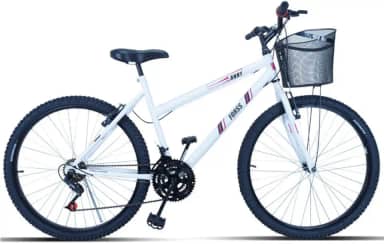 Bicicleta Bike Forss Anny Aro 26 Com Cestinha 18 Marchas