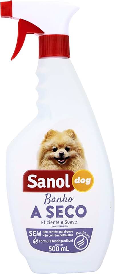 Sanol Dog Banho A Seco 500 Ml Branco