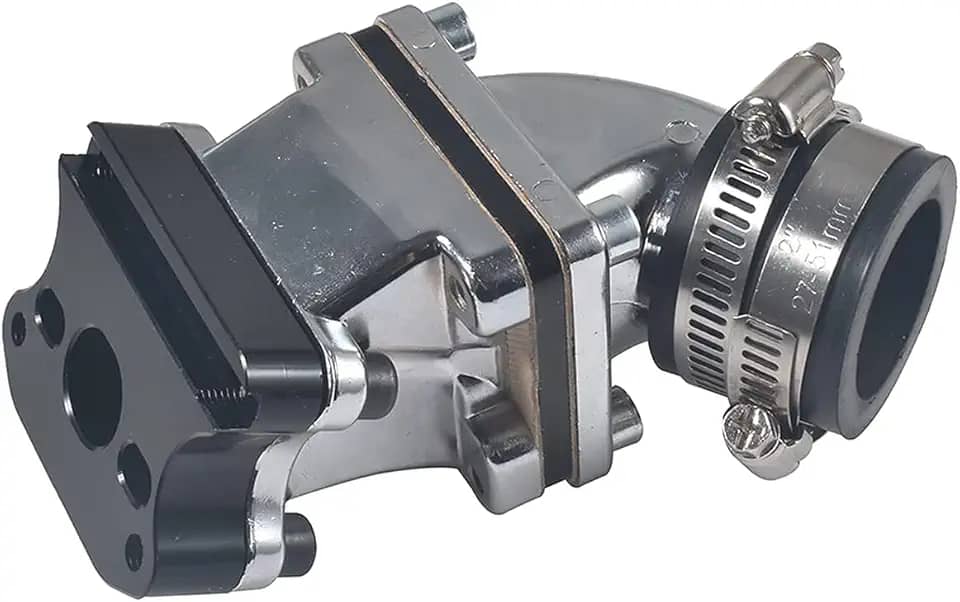 Conjunto de válvula Dio Reed - Kit de válvula de palheta e bloco para bicicleta motorizada a gás de motor 48cc/66cc/80cc