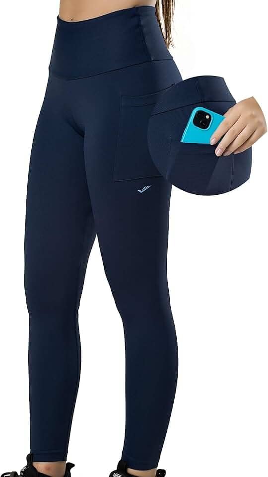 Legging Academia com Bolso Zero Transparência Cós Alto Proteção UV 50+ Poliamida Elite