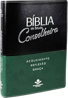 Bíblia de Estudo Conselheira - Capa couro sintético: Nova Almeida Atualizada (NAA)