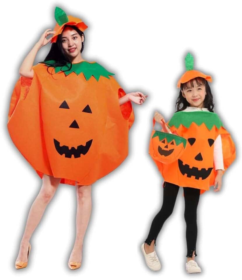 Fantasia Abobora Adulto Dia das Bruxas Halloween Feminino e Masculino Unissex