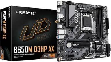 Placa Mãe Gigabyte B650M D3HP AX WIFI (AM5/4xDDR5/HDMI/DisplayPort/USB 3.2/M.2)