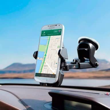 Exbom Suporte Celular Gps Carro Veicular Trava Automática