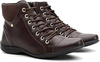 Coturno Feminino Bota Cano Curto